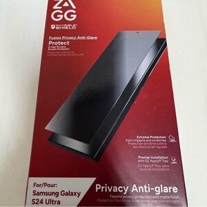 ZAGG Fusion Privacy Anti-Glare for Samsung Galaxy S24 Ultra